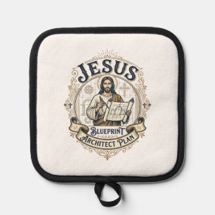 Jesus Blueprint Architekt Plan Jesus Blueprint Arc Topflappen
