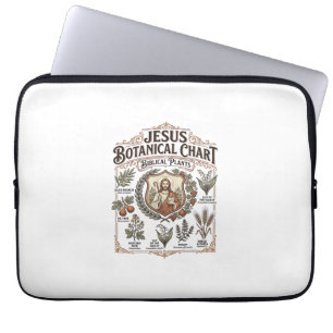 Jesus Botanischer Chart Biblische Pflanzen Jesus B Laptopschutzhülle