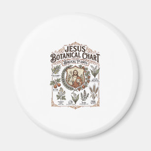 Jesus Botanischer Chart Biblische Pflanzen Jesus B Magnet