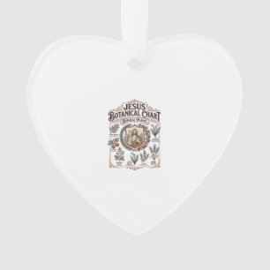 Jesus Botanischer Chart Biblische Pflanzen Jesus B Ornament