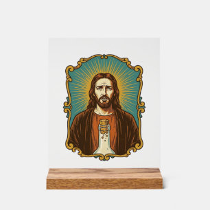 Jésus Bouchon de Vin Cassé Bouteille Sommelier Par