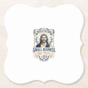 Jesus Boutique Kleinunternehmer-Shirt Christia Untersetzer