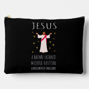 Jesus Braungebrannter undokumentierter Immigrant I Zubehörtasche