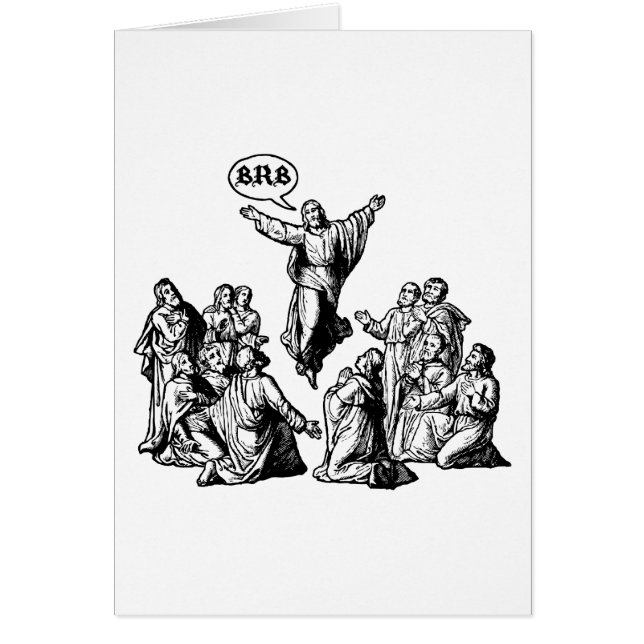 Jesus BRB lol Shirt (Vorne)