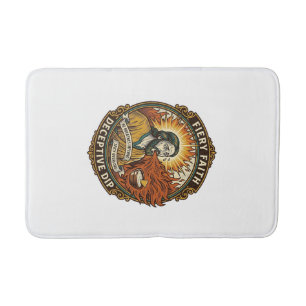 Jesus Brennender Mund Super Scharfe Party Dip Humo Badematte