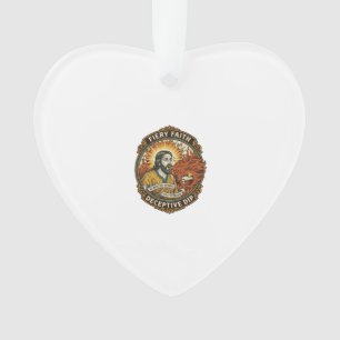 Jesus brennender Mund Super scharfe Party-Dip Humo Ornament