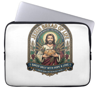 Jesus Brot des Lebens Jesus Brot Leben Bäckerei Ch Laptopschutzhülle