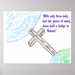 Jesus Brücke Poster