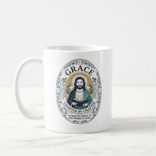 Jesus Buchclub Lesegemeinschaft Grafik T-Shirt Chr Kaffeetasse