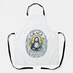 Jesus Buchclub Lesegemeinschaft Grafik T-Shirt Chr Schürze