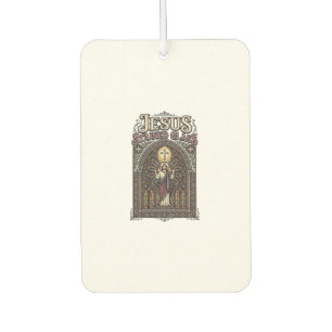 Jesus-Buntglas Jesus-Buntglas Kathedrale  Autolufterfrischer