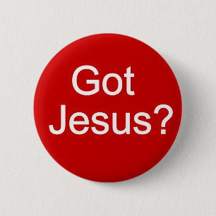 Jesus? Button