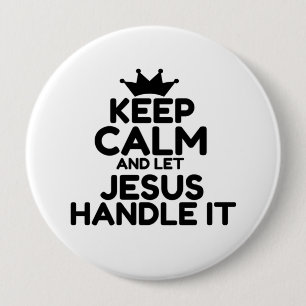 JESUS BUTTON