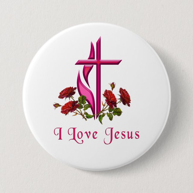 Jesus Button (Vorderseite)