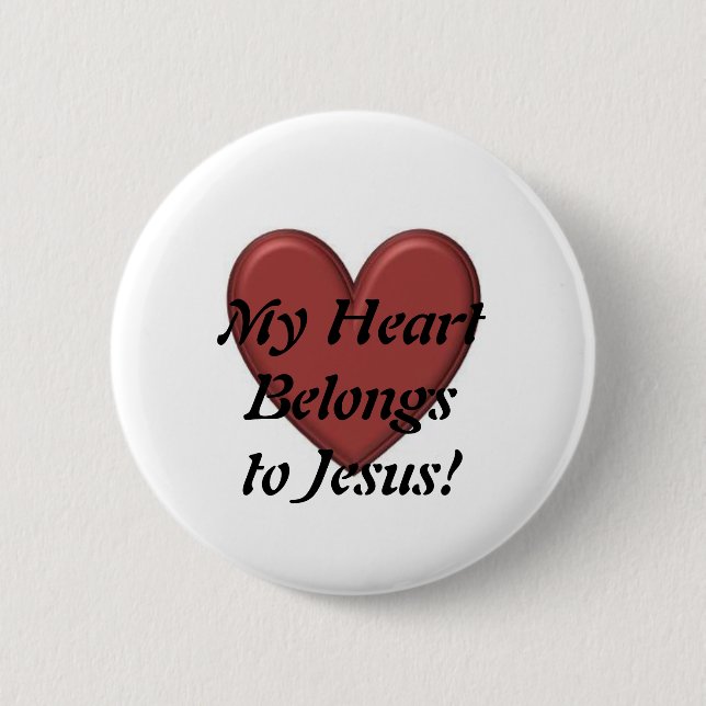 Jesus-Button Button (Vorderseite)
