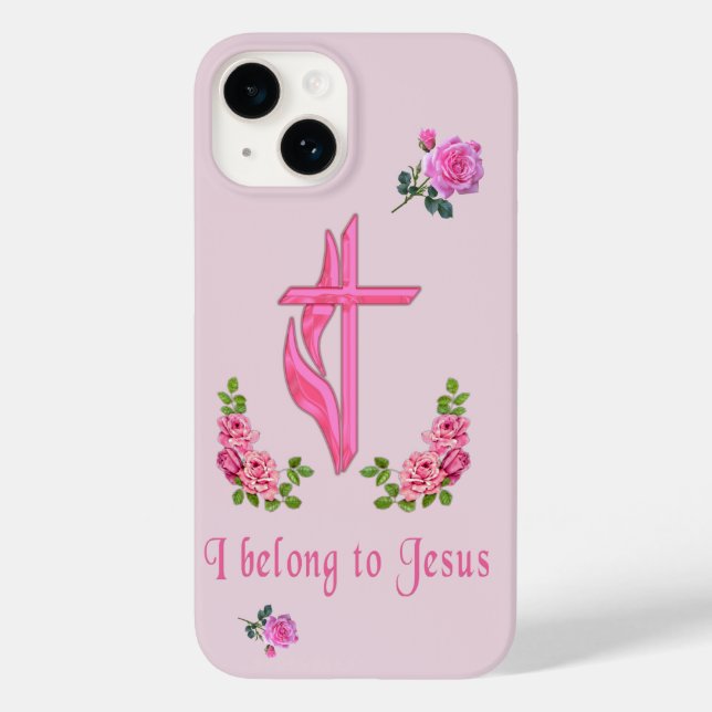 Jesus Case-Mate iPhone 14 Hülle (Rückseite)
