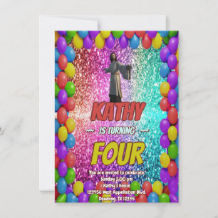 Jésus chrétien Foi religieuse invitation d'anniver