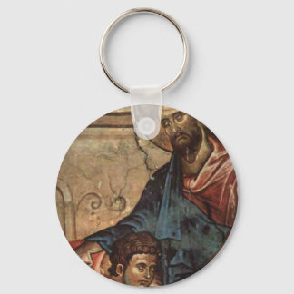 "Jesus Christ and St. John the Apostle". Schlüsselanhänger