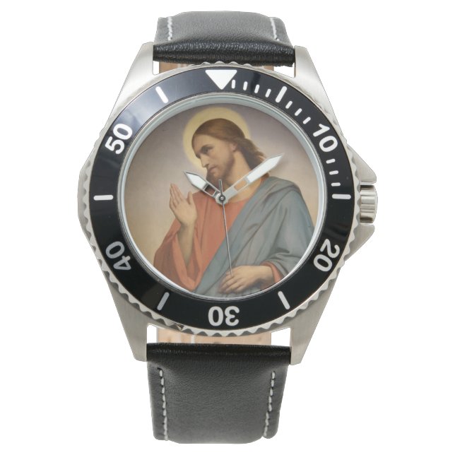 JESUS CHRIST ARMBANDUHR (Vorderseite)