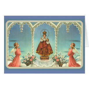 Jésus-Christ de Prague Adorant les anges