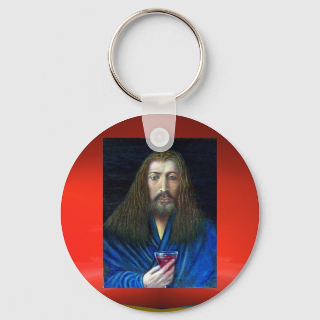 JESUS CHRIST, DIE CHALICE SCHLÜSSELANHÄNGER (Vorderseite)