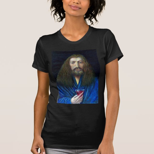 JESUS CHRIST, DIE CHALITÄT IN EMMAUS T-Shirt (Vorderseite)
