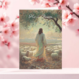 Jesus Christ Easter Religious Chisrian Karte