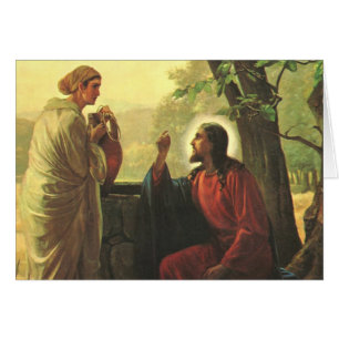 Jésus-Christ et le Bon Samaritain au Puits