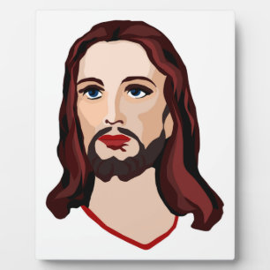 JESUS CHRIST FOTOPLATTE