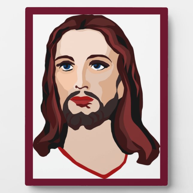 JESUS CHRIST FOTOPLATTE (Vorderseite)
