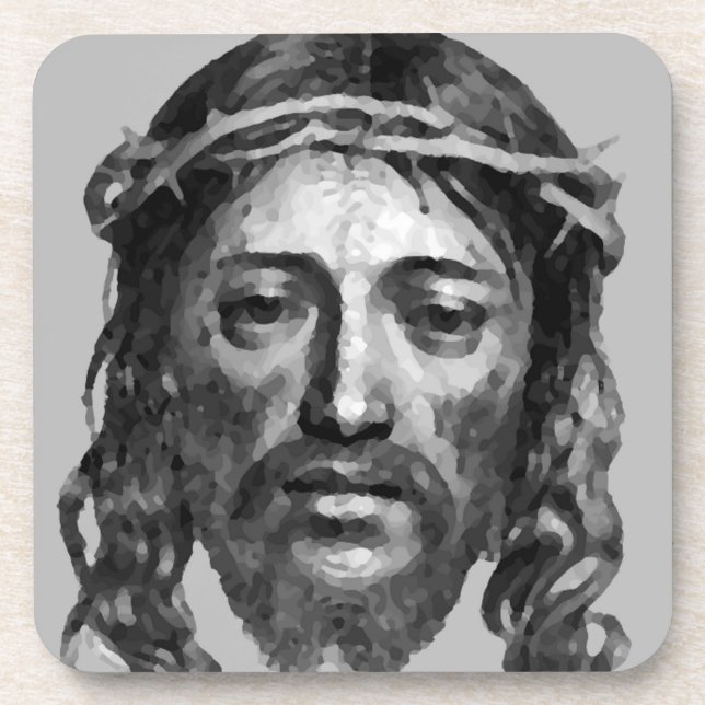 JESUS CHRIST GETRÄNKEUNTERSETZER (Vorderseite)
