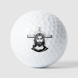 Jesus Christ Golfball