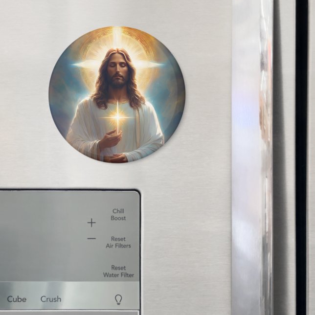 Jesus Christ Heavenly Image for your Refrigerator Magnet (In Situ (Kühlschrank))