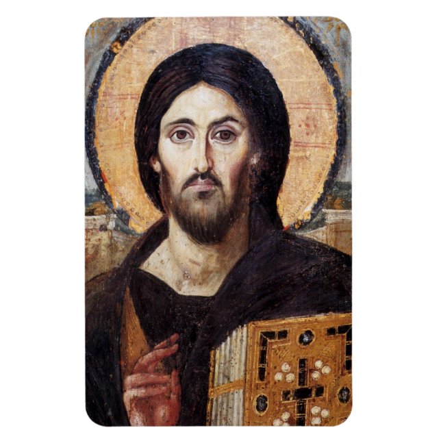 Jesus Christ Icon Flexible Magnet (Vertikal)