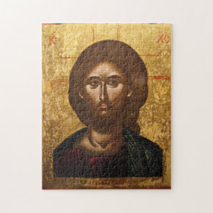 Jesus Christ Icon von Emmanuel Lampardos