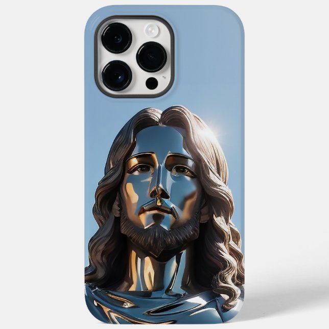 Jésus Christ iPhone Pro Max Coque (Verso)