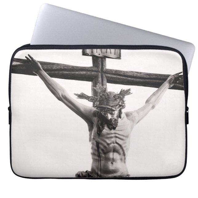 JESUS CHRIST LAPTOPSCHUTZHÜLLE (Vorderseite)