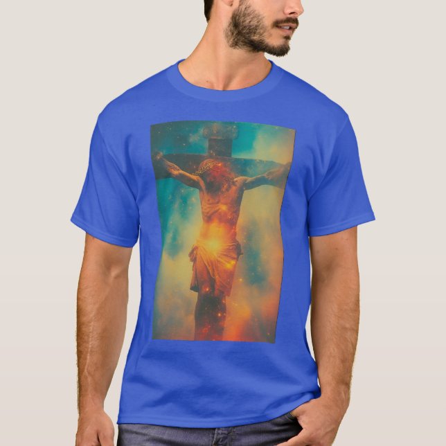 Jesus Christ Lord Savior Crucifixion 02 T-Shirt (Vorderseite)