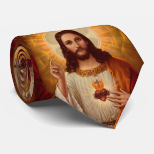 Jesus Christ Men Designer Krawatte