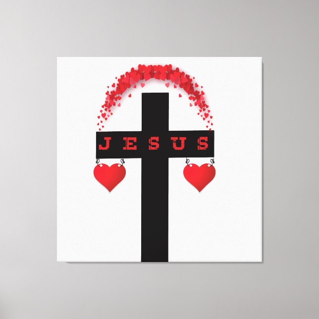 Jesus Christ of the Cross Leinwanddruck (Vorderseite)