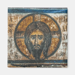 Jesus Christ Orthodox Christliches Symbol Magnet