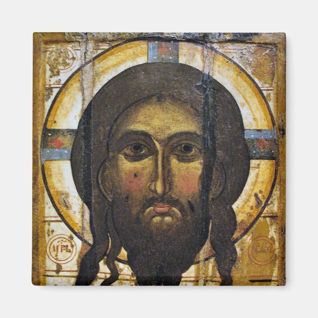 Jesus Christ Orthodox Christliches Symbol Magnet (Vorne)