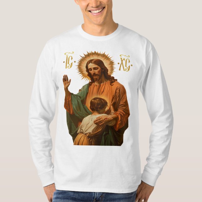 Jesus Christ orthodox neu T-Shirt (Vorderseite)