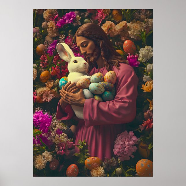 Jesus Christ Ostersonne Poster (Vorne)
