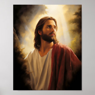 Jesus Christ Painting Poster