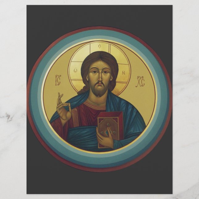 Jesus Christ Pantocrator Flyer (Vorne)