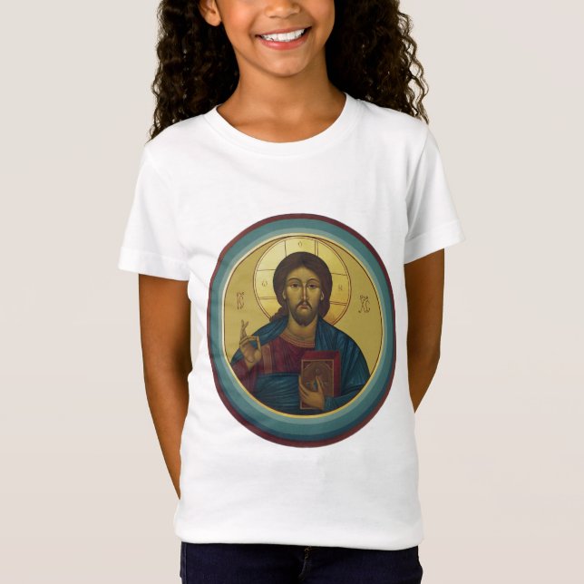 Jesus Christ Pantocrator T-Shirt (Vorderseite)