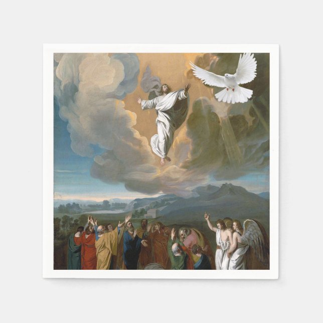 Jesus Christ Paper Napkins Serviette (Vorderseite)
