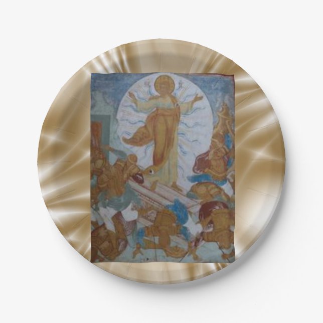 Jesus Christ Paper Tellers Pappteller (Vorderseite)