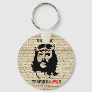 Jesus Christ Revolutionär Schlüsselanhänger